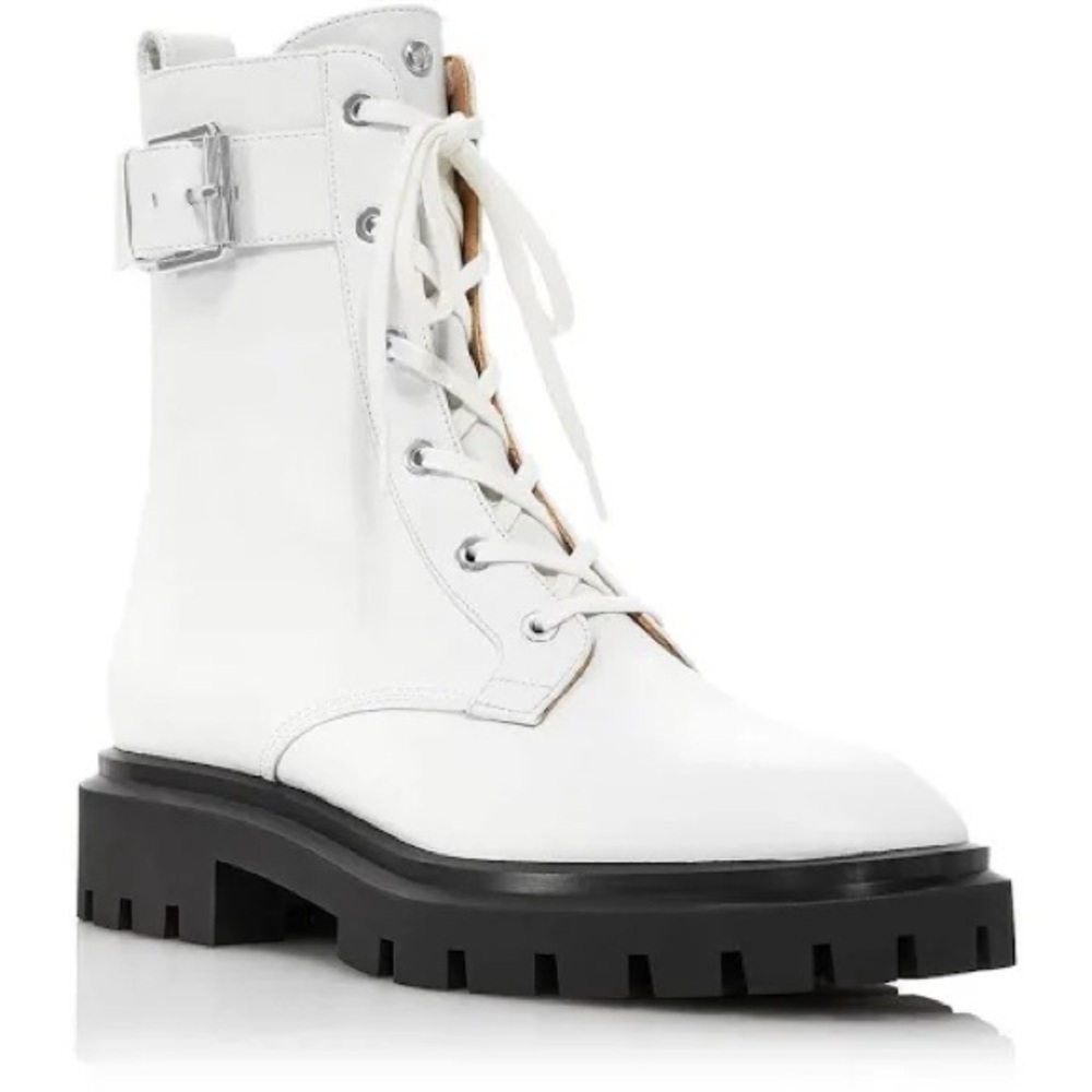 STUART WEITZMAN
ULTRA WOMENS PULL ON FAUX LEATHER COMBAT & LACE-UP BOOTS